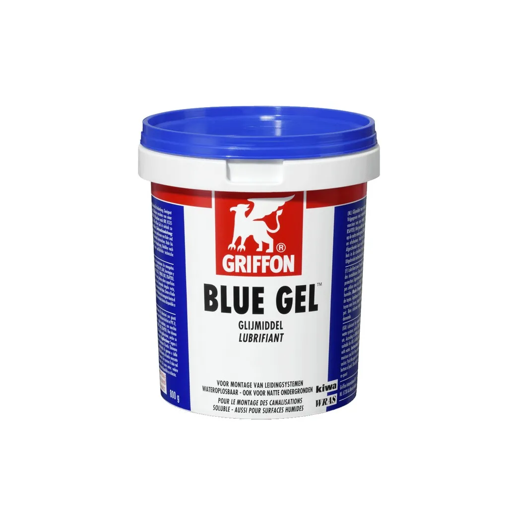 Lubrifiant pour tube pvc a joint blue gel