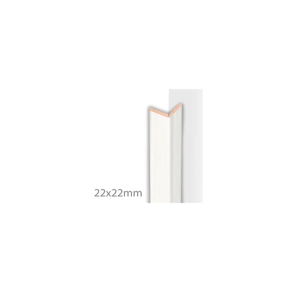 Moulure pliable lambris revêtu blanc brillant