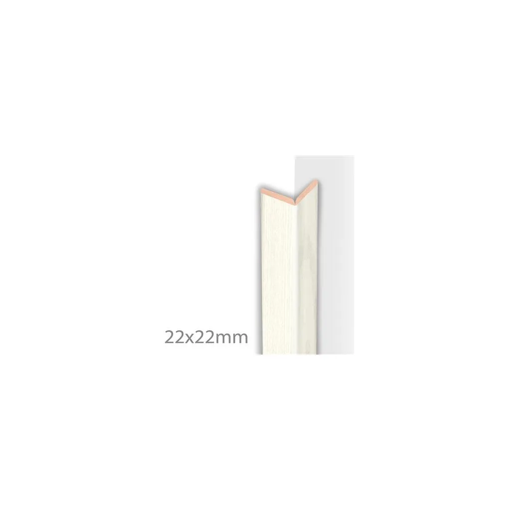 Moulure pliable lambris revêtu blanc cristal
