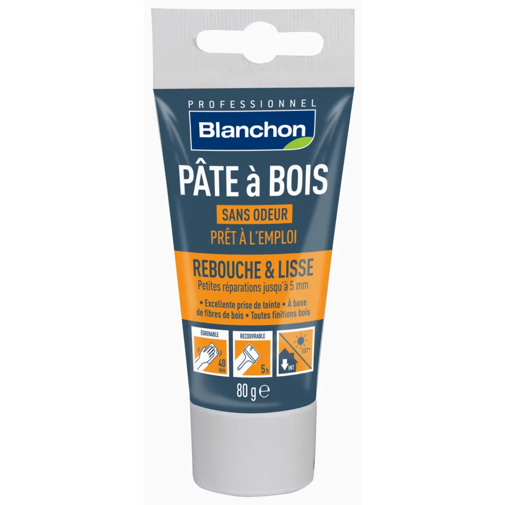 Pâte à bois naturel 80 gr