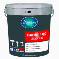 Peinture pro g garni 100 blanc velours 15 l