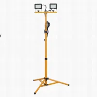 Projecteur de chantier led double sur pieds