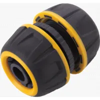 Raccord rapide bi matière pour tuyau arrosage