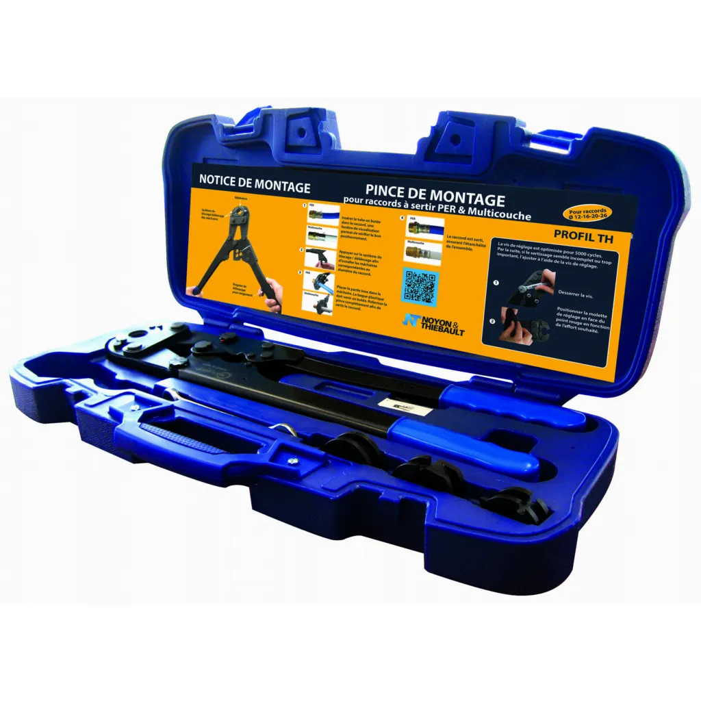 Set pince sertir manuelle th12-16-20-26 38010