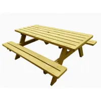 Table pique nique + bancs épicéa cl.3