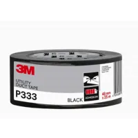 Toile américaine p333 25m 48mm  noire