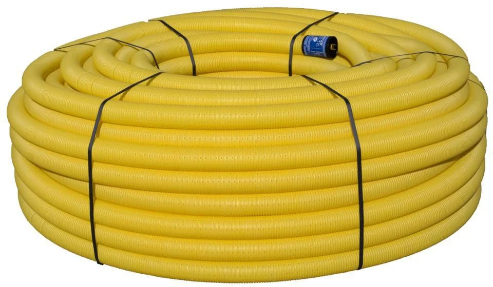 Drain agricole de 100 perfore en couronne