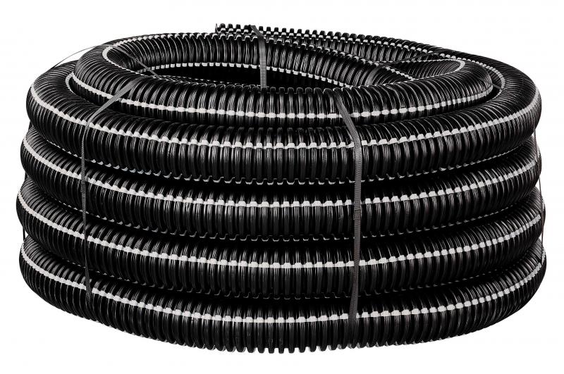 Gaine icta ø90 noir à bandes grises ik10 3522