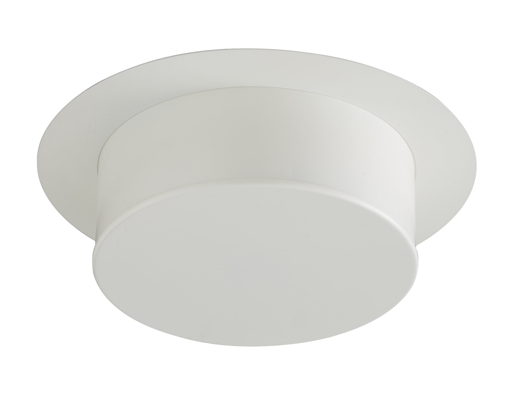 Finition plafond ronde attente ø150mm blanc