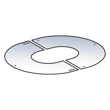 Plaque de propreté inox pgi ø 80/130mm 40/50%