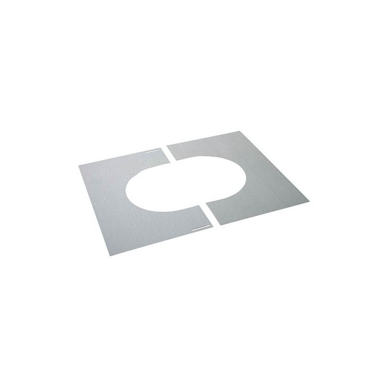 Plaque de propreté ø 150mm 81/120 % blanc