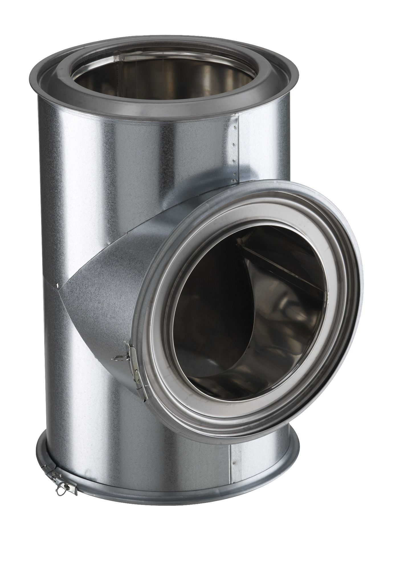 Te inox galva. 150mm