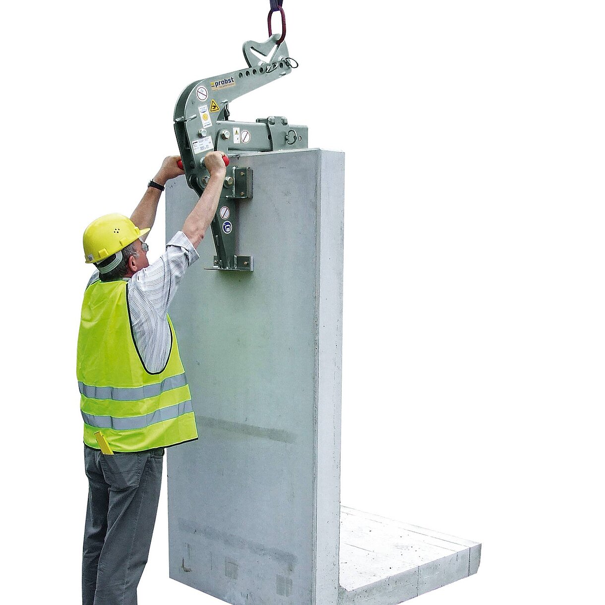 Pince pour murs en l cmu 2 tonnes