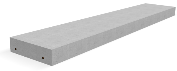 Prélinteaux béton pour mur de 15