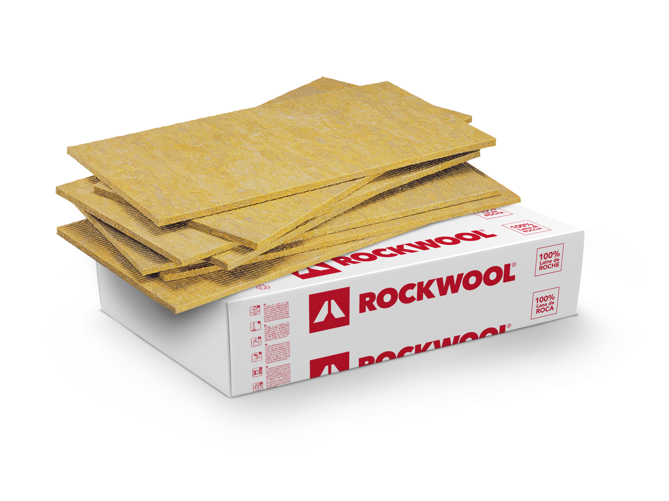 Laine de roche compresse rocksol expert
