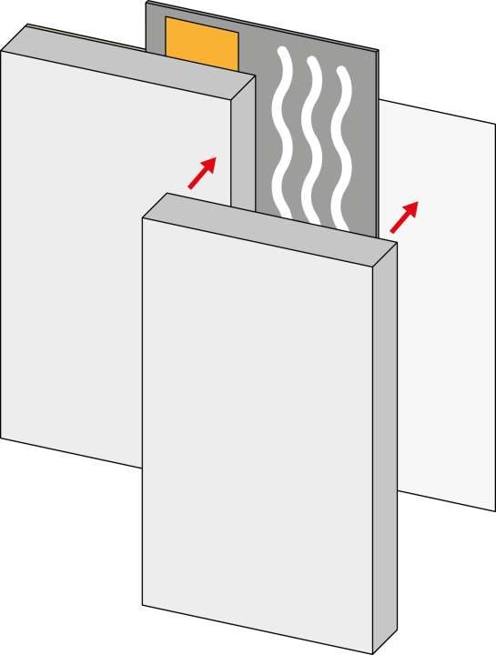 Bande métal joint pour panneau vipanel