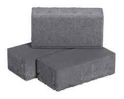 Pave beton rectangle 10x20x6 gris