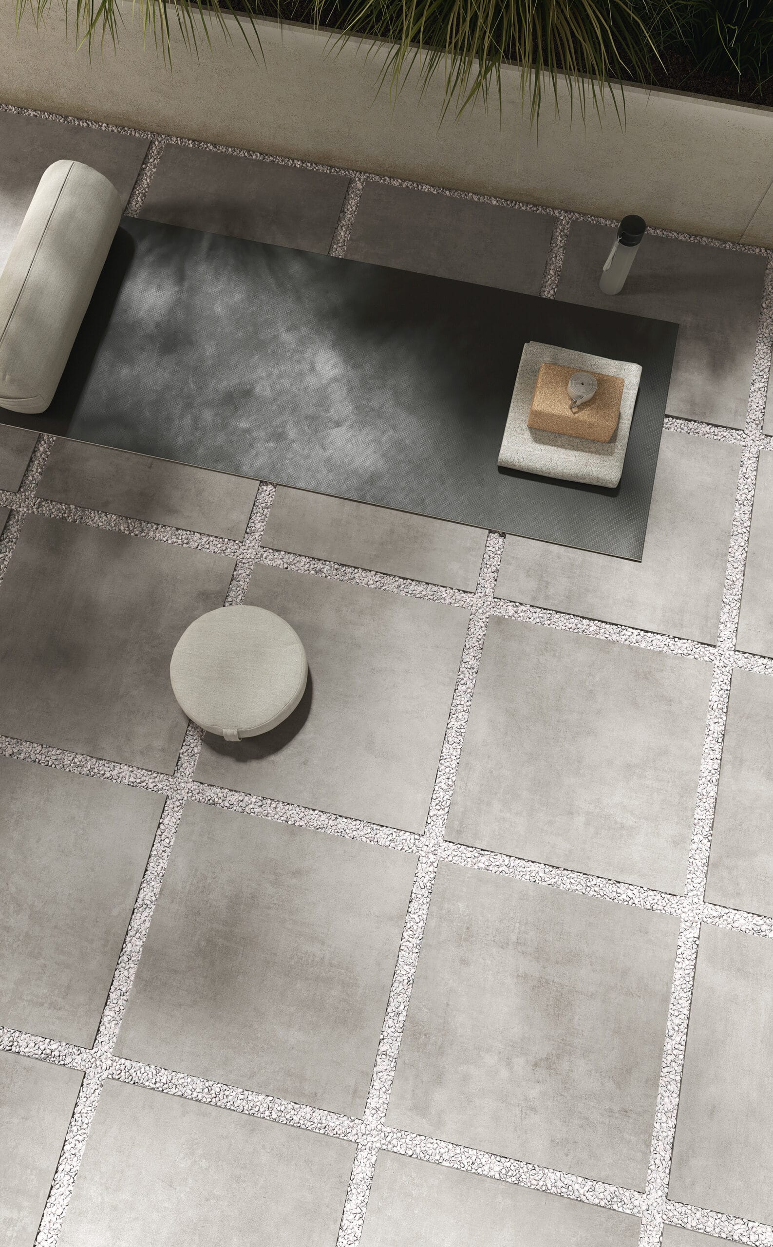 Plinthe sichenia concreta grigio cenenre