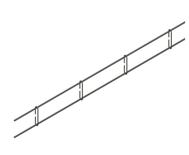 Armature s 4/10 2 tors de10 cadre e20