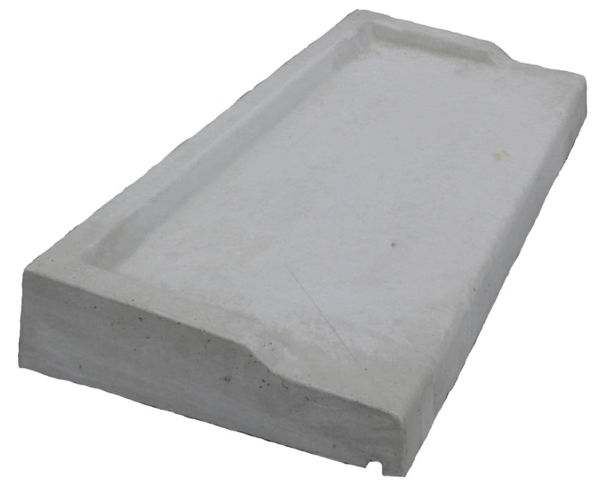 Tablette béton préfa de 28 grise
