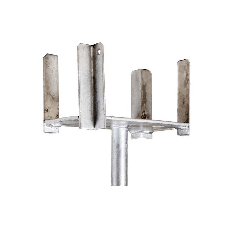 Fourche double position 85x170mm galva