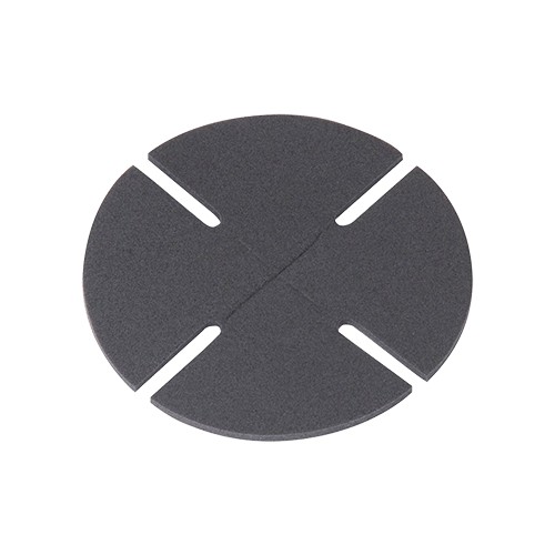 Cale amortisseur pour plot pvc