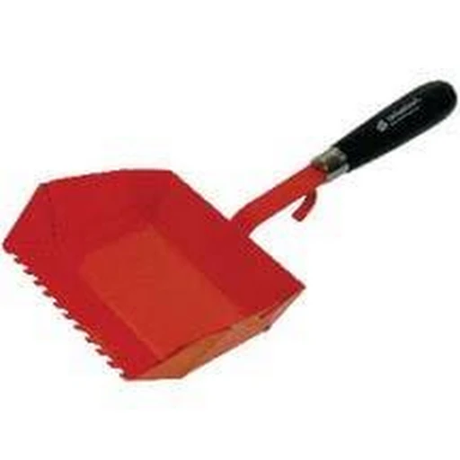Truelle crantee pour mortier colle