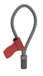 Élingue cable avec embout fileté m20 2 t.