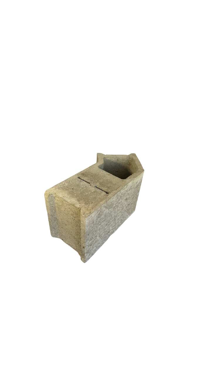 Agglos creux 500*200*250 angle 45ø ce nf