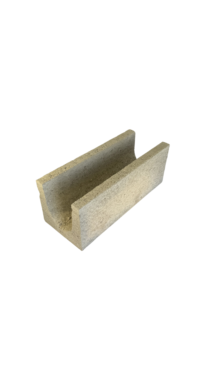 Agglos creux u de chaînage 500*200*200 ce nf